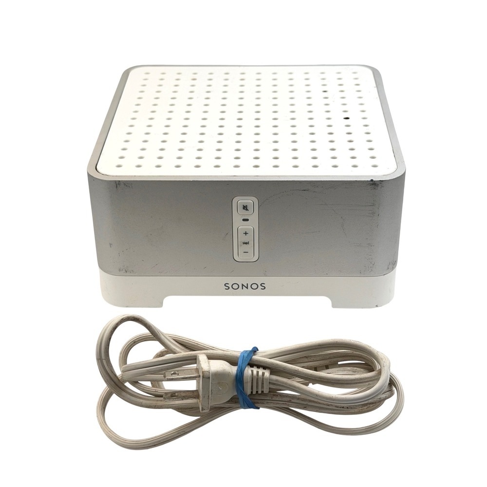 Sonos Connect:Amp Wireless S1 Gen 1 Multi-Room Amplifier Silver White ZP120